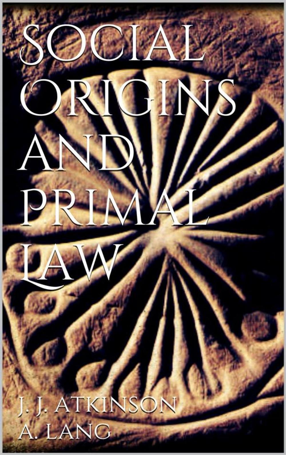 Big bigCover of Social Origins and Primal Law