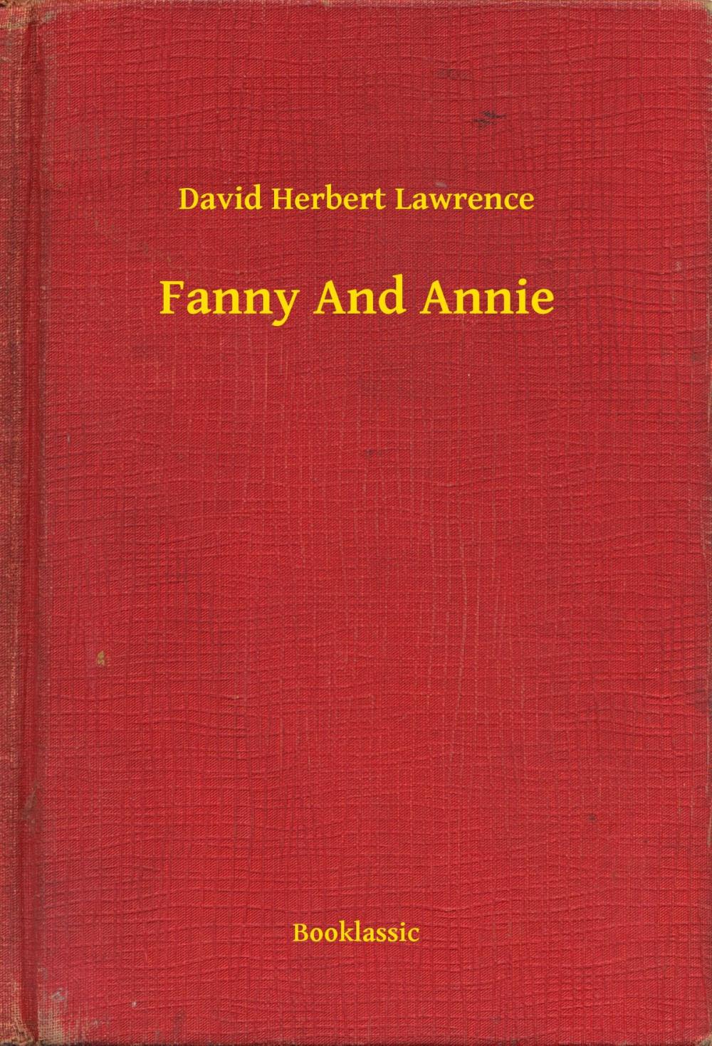 Big bigCover of Fanny And Annie