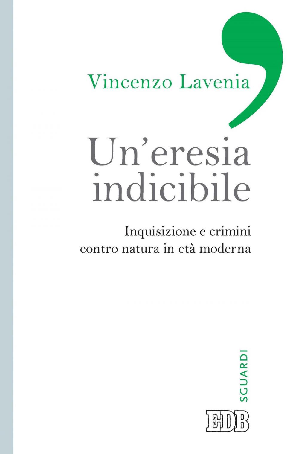 Big bigCover of Un’eresia indicibile