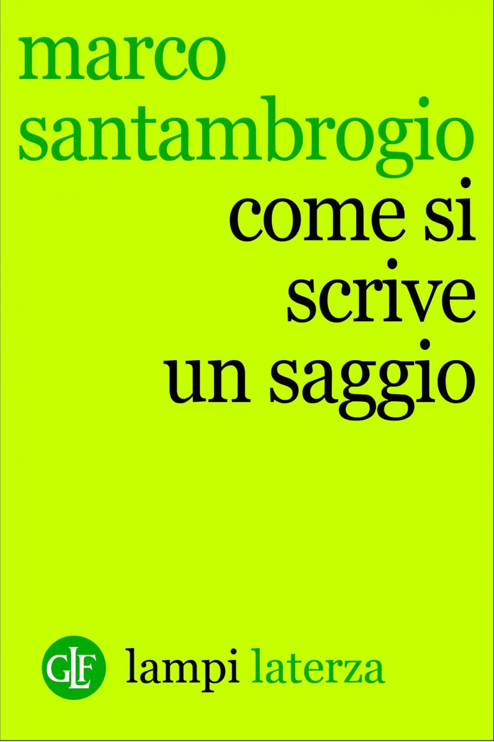 Big bigCover of Come si scrive un saggio