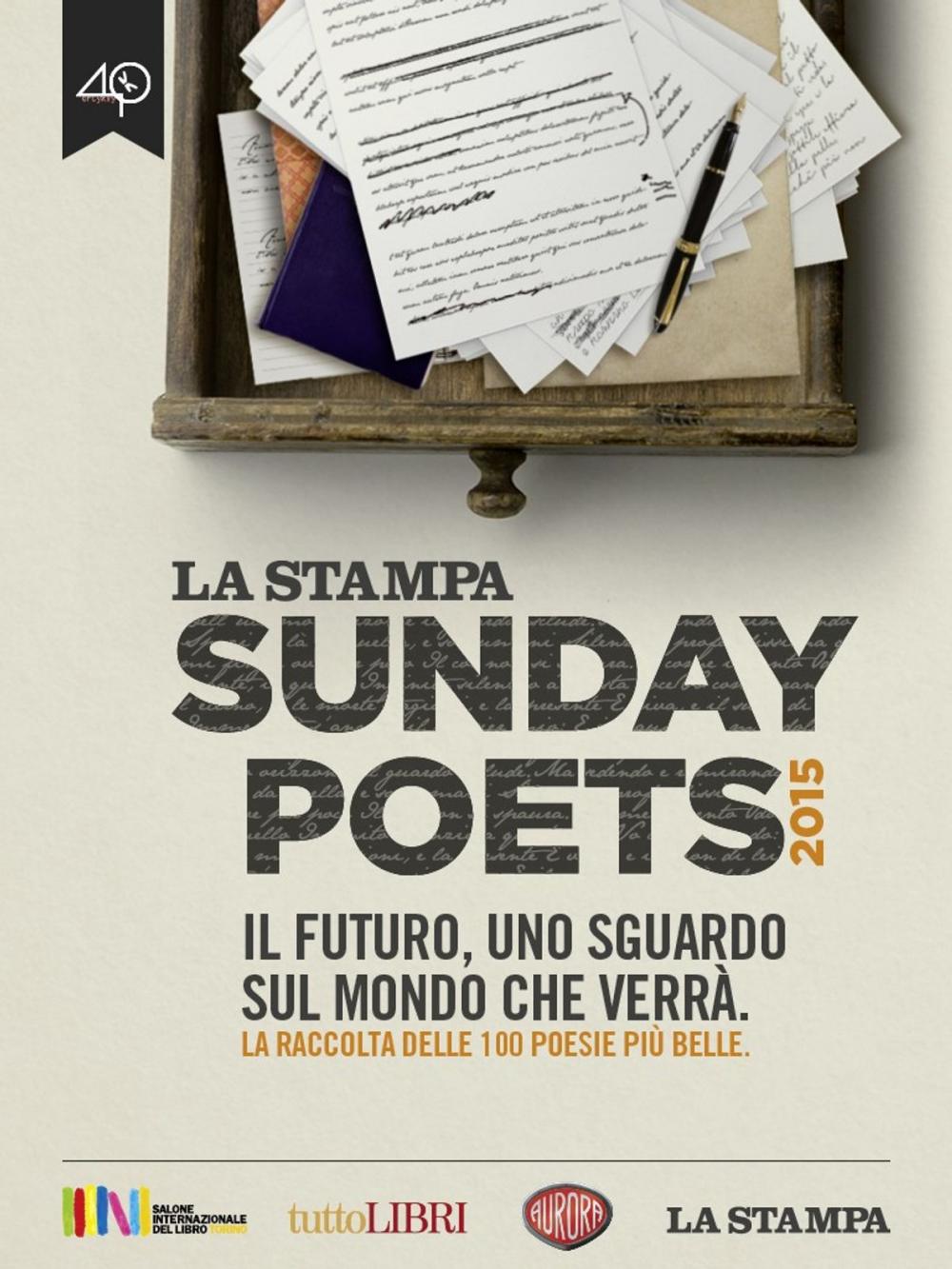 Big bigCover of Sunday Poets 2015. Il futuro, uno sguardo sul mondo che verrà