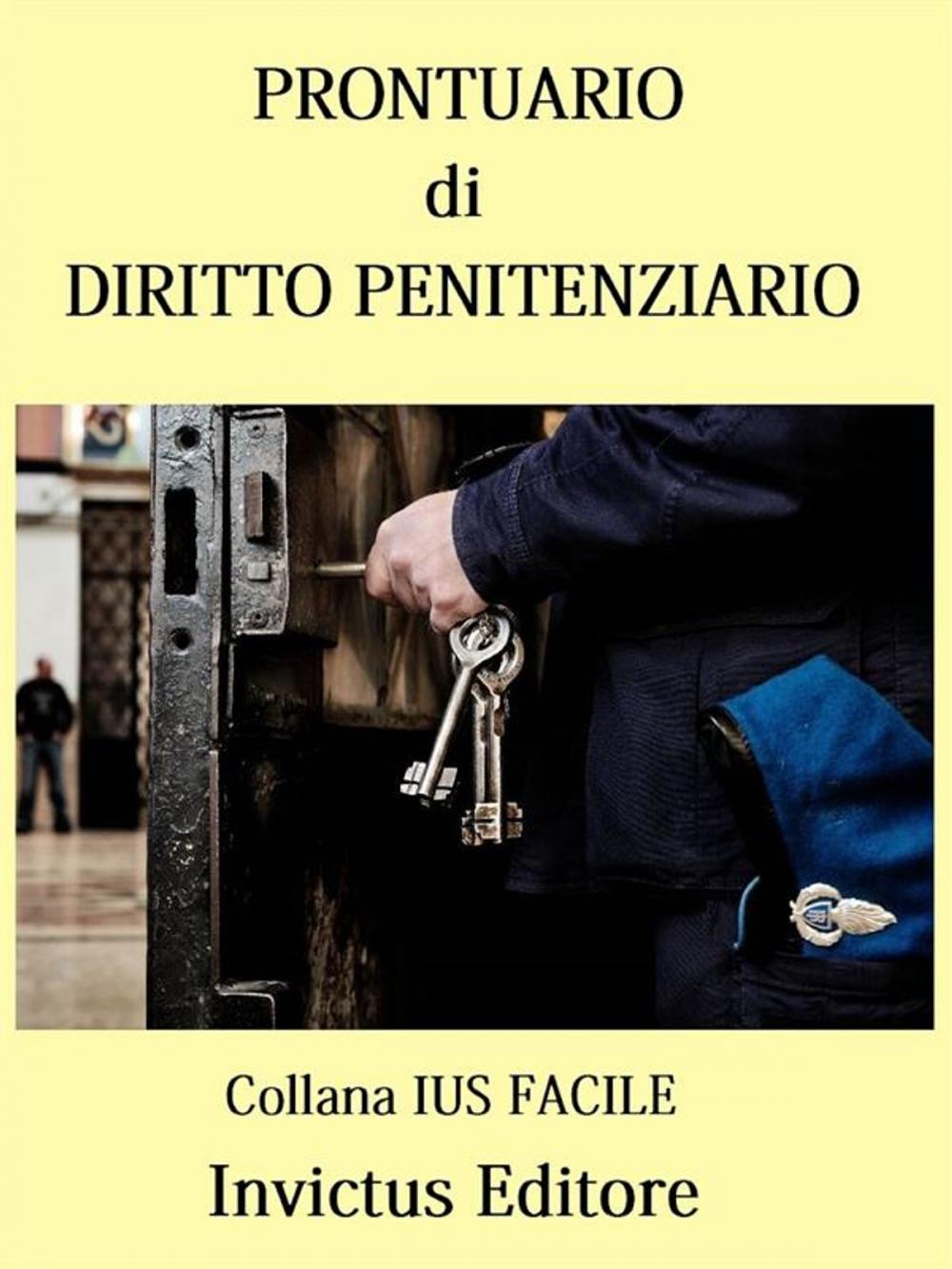 Big bigCover of Prontuario di diritto penitenziario