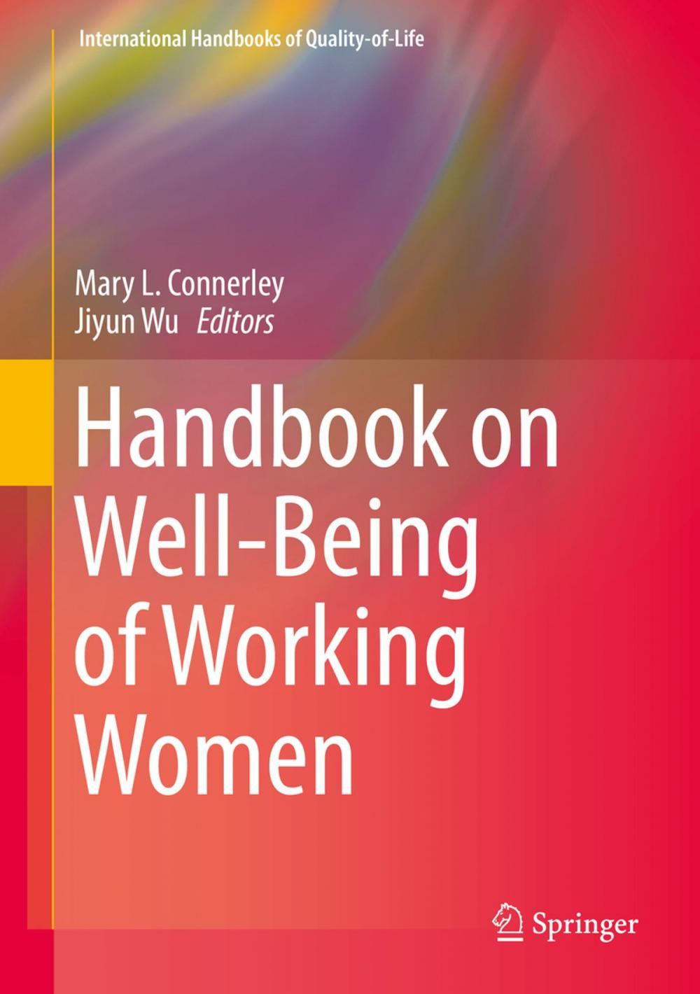 Big bigCover of Handbook on Well-Being of Working Women