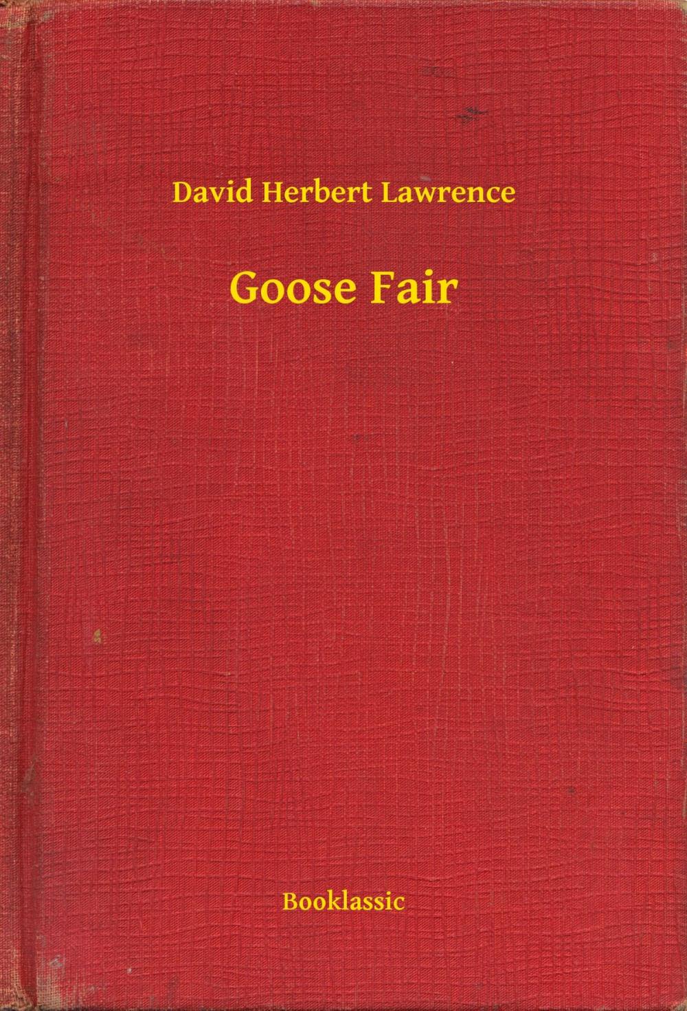 Big bigCover of Goose Fair