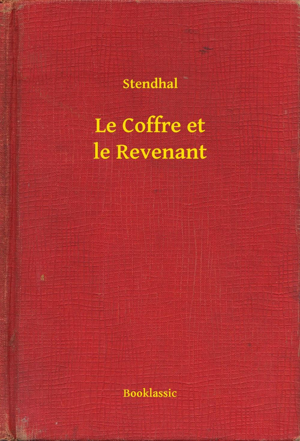 Big bigCover of Le Coffre et le Revenant