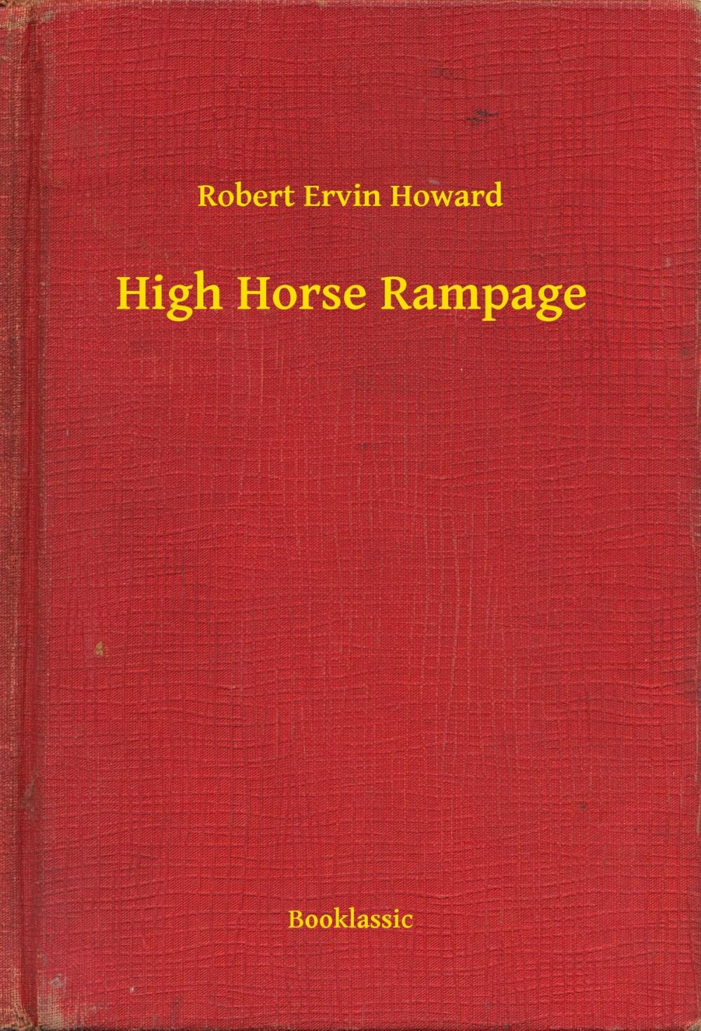 Big bigCover of High Horse Rampage