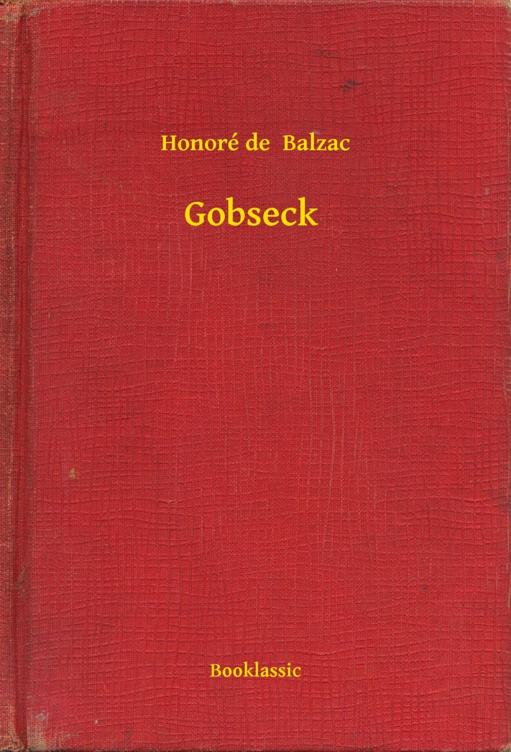 Big bigCover of Gobseck