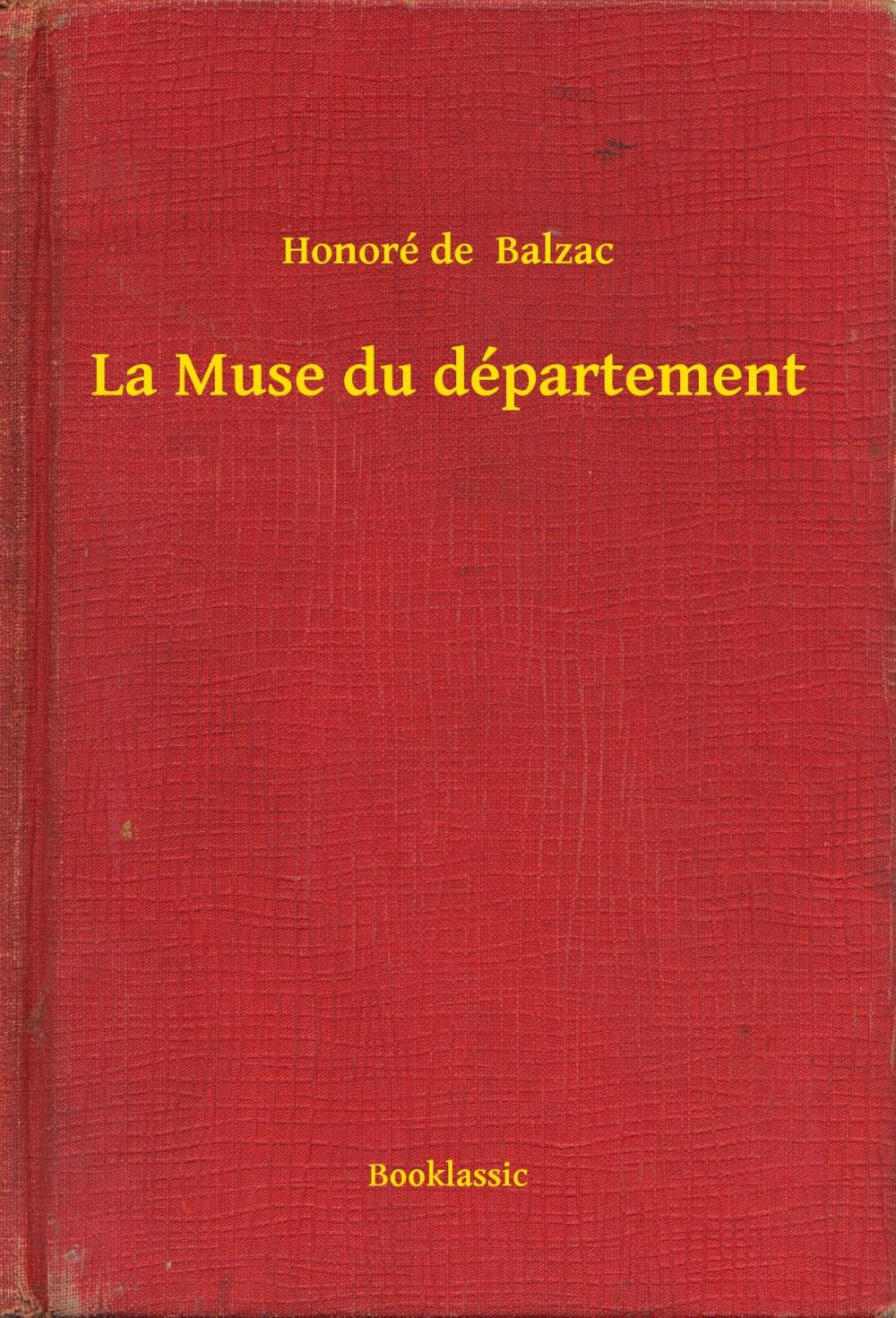 Big bigCover of La Muse du département