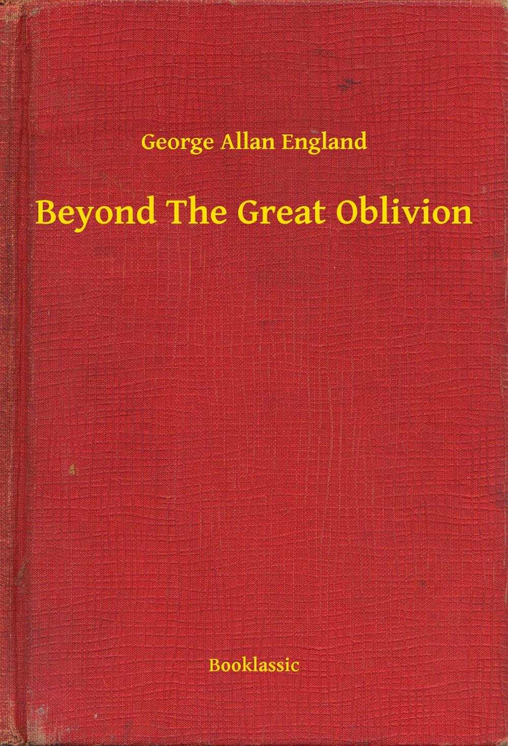 Big bigCover of Beyond The Great Oblivion