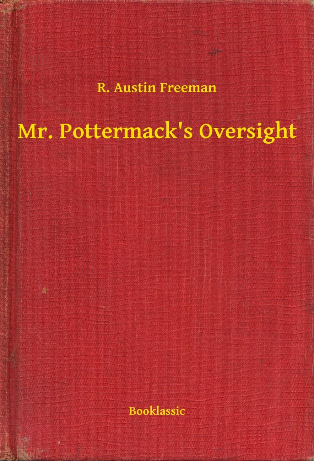 Big bigCover of Mr. Pottermack's Oversight