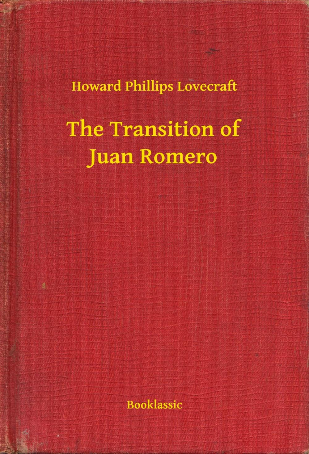 Big bigCover of The Transition of Juan Romero