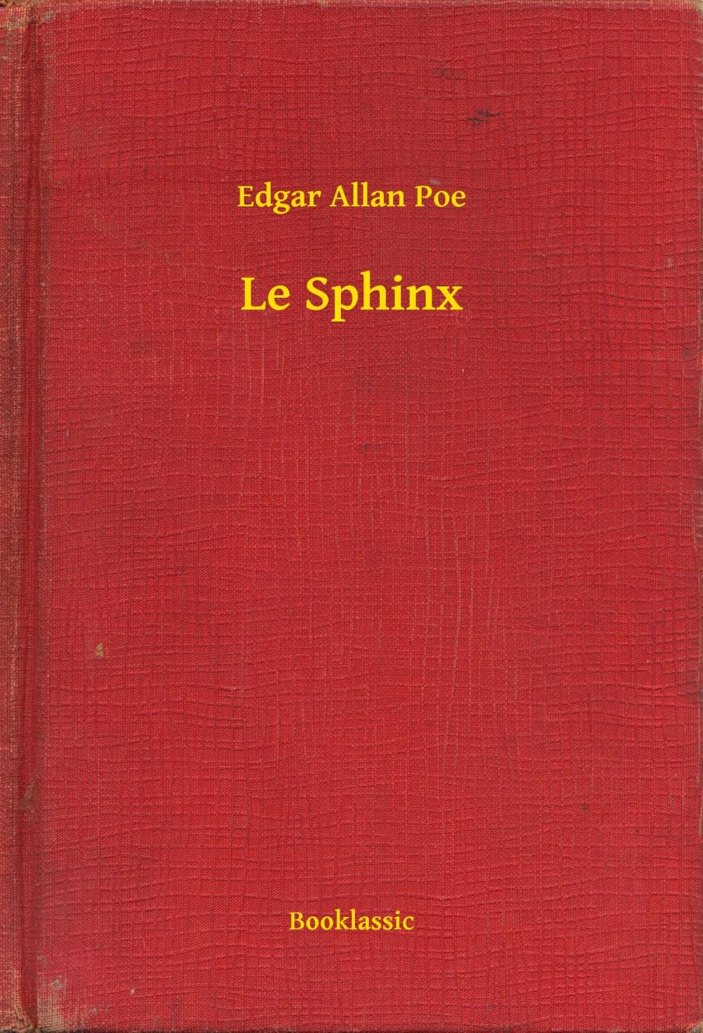 Big bigCover of Le Sphinx