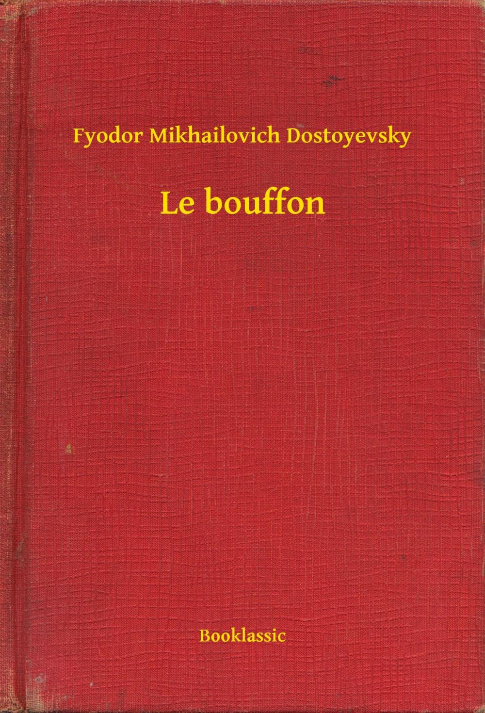 Big bigCover of Le bouffon