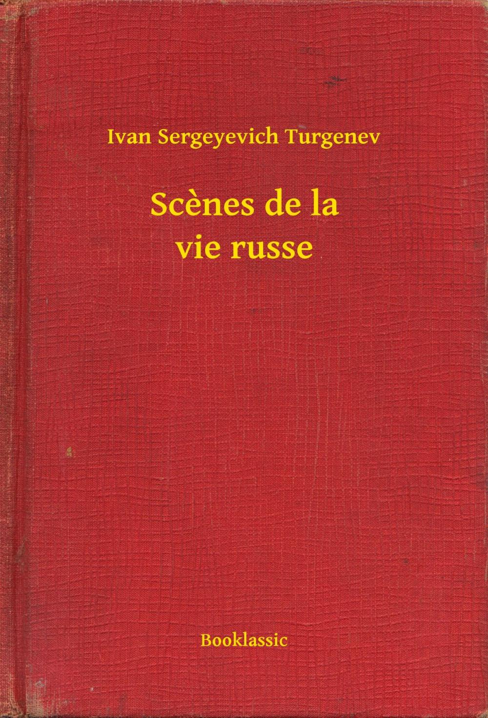 Big bigCover of Scenes de la vie russe