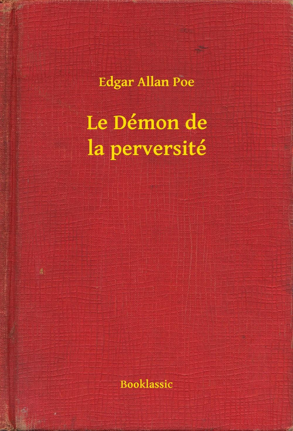 Big bigCover of Le Démon de la perversité