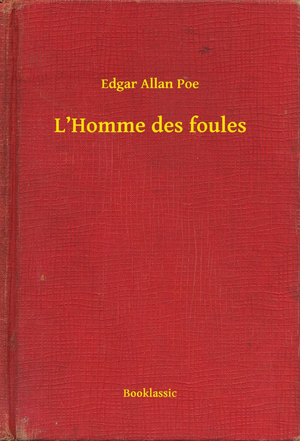 Big bigCover of L’Homme des foules