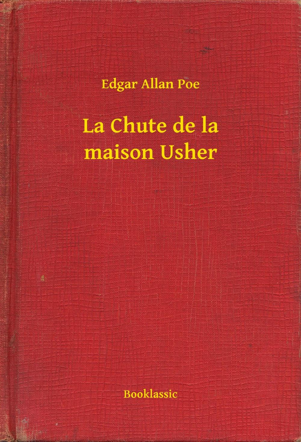 Big bigCover of La Chute de la maison Usher