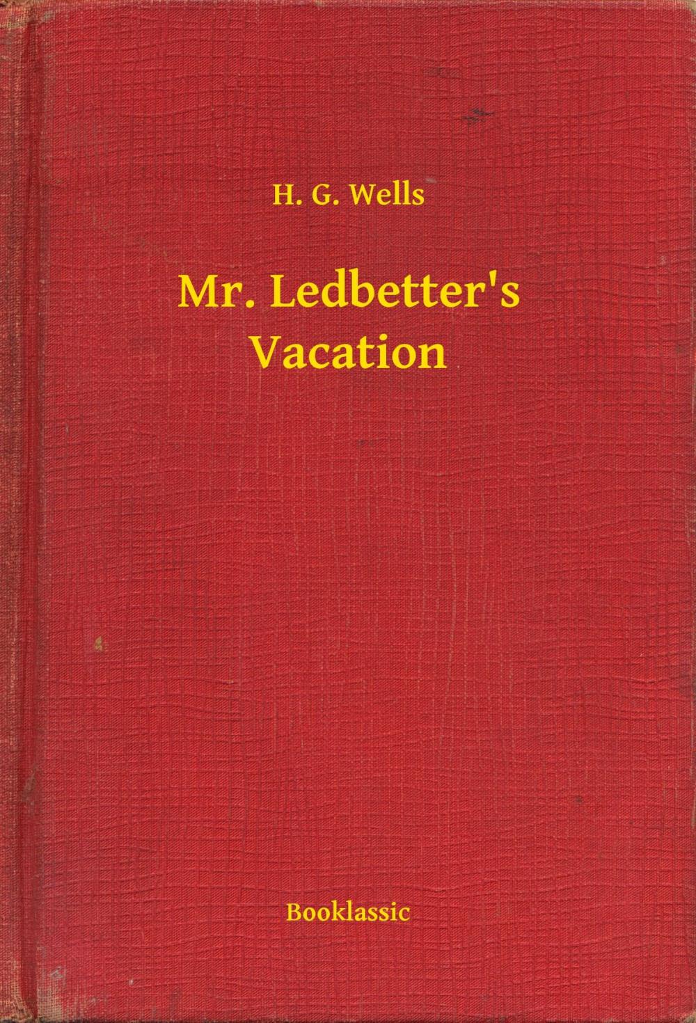 Big bigCover of Mr. Ledbetter's Vacation