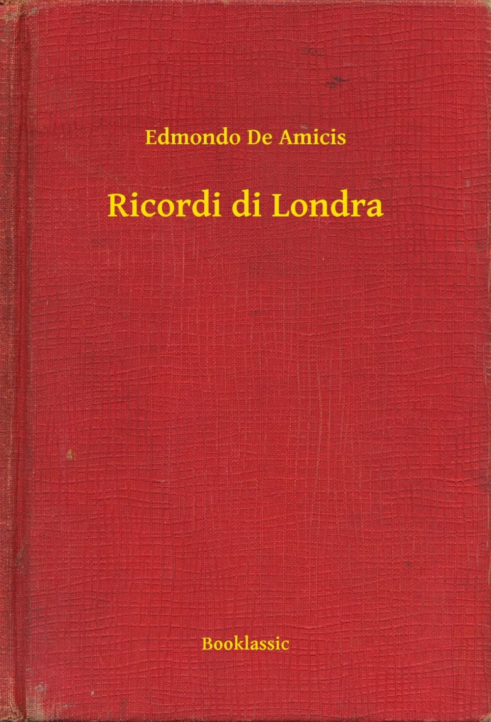 Big bigCover of Ricordi di Londra