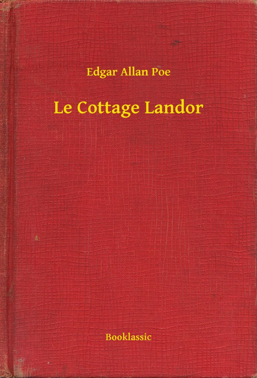 Big bigCover of Le Cottage Landor