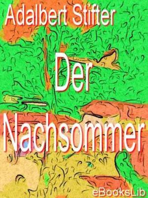 Cover of the book Nachsommer, Der by Joseph de Maistre