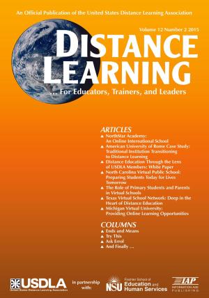 Cover of the book Distance Learning Issue by Simon Hayhoe