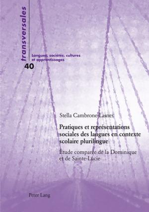 Cover of the book Pratiques et représentations sociales des langues en contexte scolaire plurilingue by Lukas Middel