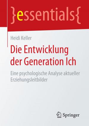 Book cover of Die Entwicklung der Generation Ich
