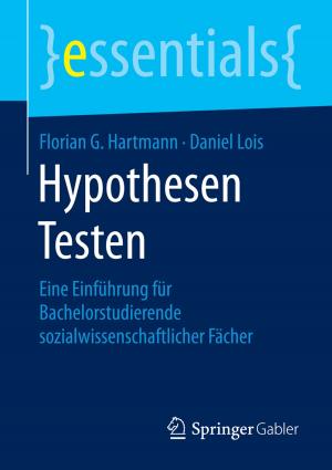 Cover of the book Hypothesen Testen by Jonas Ritter, Christiane Stenger, Sven Braun