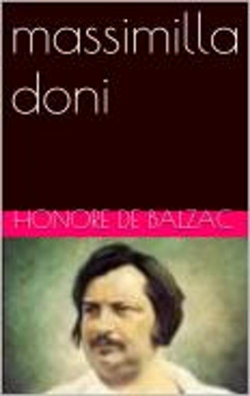 Cover of the book massimilla doni by Honore de Balzac, pb