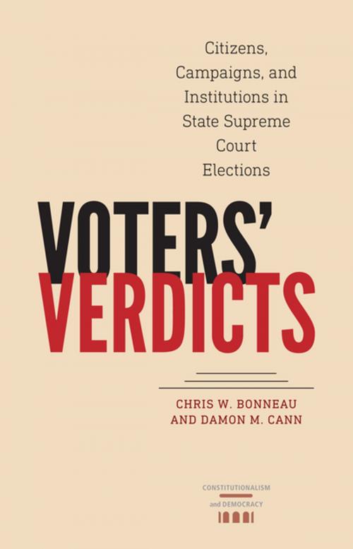 Cover of the book Voters' Verdicts by Chris W. Bonneau, Damon M. Cann, University of Virginia Press