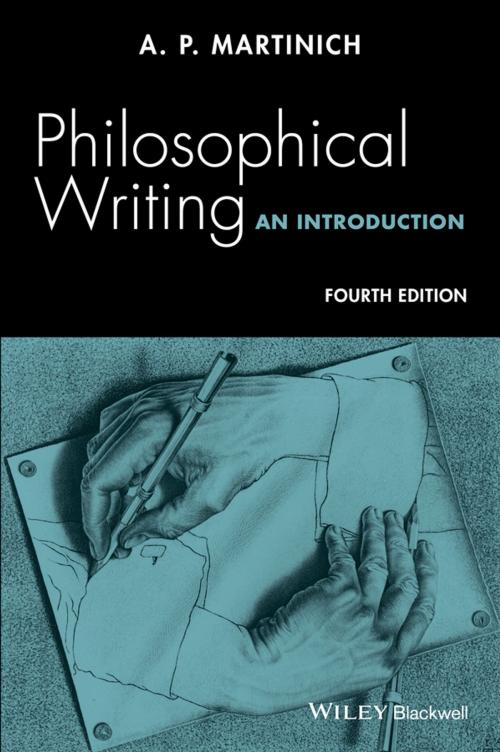 Cover of the book Philosophical Writing by A. P. Martinich, Wiley