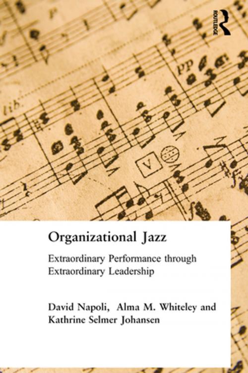 Cover of the book Organizational Jazz by David Napoli, Alma Whiteley, Johansen S Kathrine, Taylor and Francis