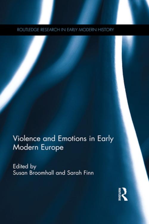 Cover of the book Violence and Emotions in Early Modern Europe by , Taylor and Francis