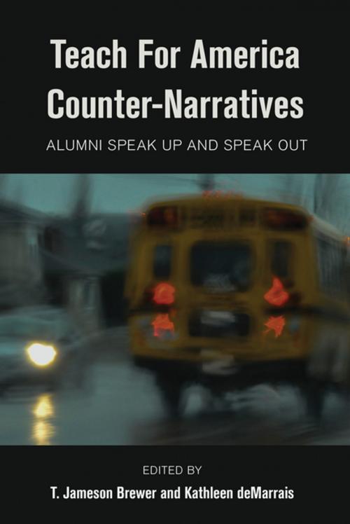 Cover of the book Teach For America Counter-Narratives by , Peter Lang