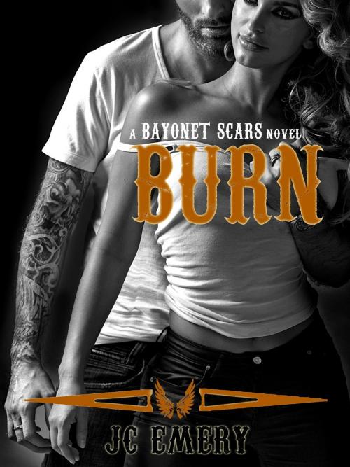 Cover of the book Burn by JC Emery, Left Break Press