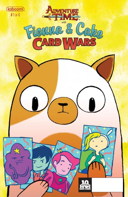 Cover of the book Adventure Time: Fionna & Cake Card Wars #1 by Natasha Allegri, Jen Wang, KaBOOM!