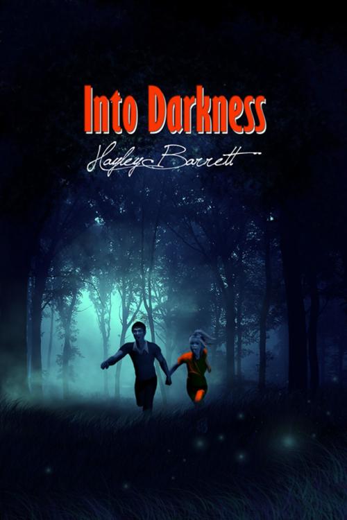 Cover of the book Into Darkness by Hayley Barrett, Double Dragon Publishing