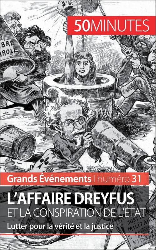 Cover of the book L'affaire Dreyfus et la conspiration de l'État by Pierre Mettra, 50 minutes, 50 Minutes