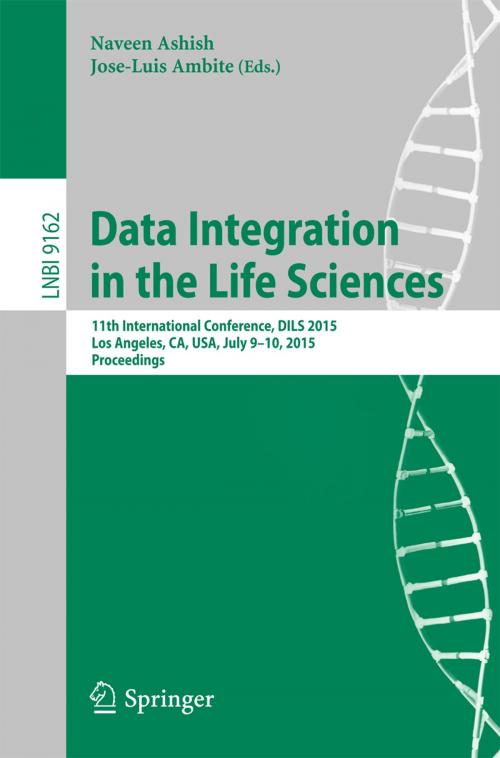 Cover of the book Data Integration in the Life Sciences by , Springer International Publishing