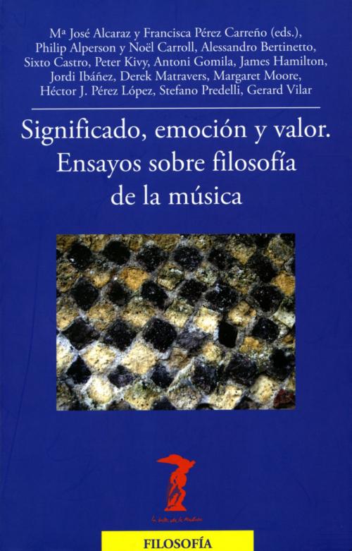 Cover of the book Significado, emoción y valor by Varios, Antonio Machado Libros
