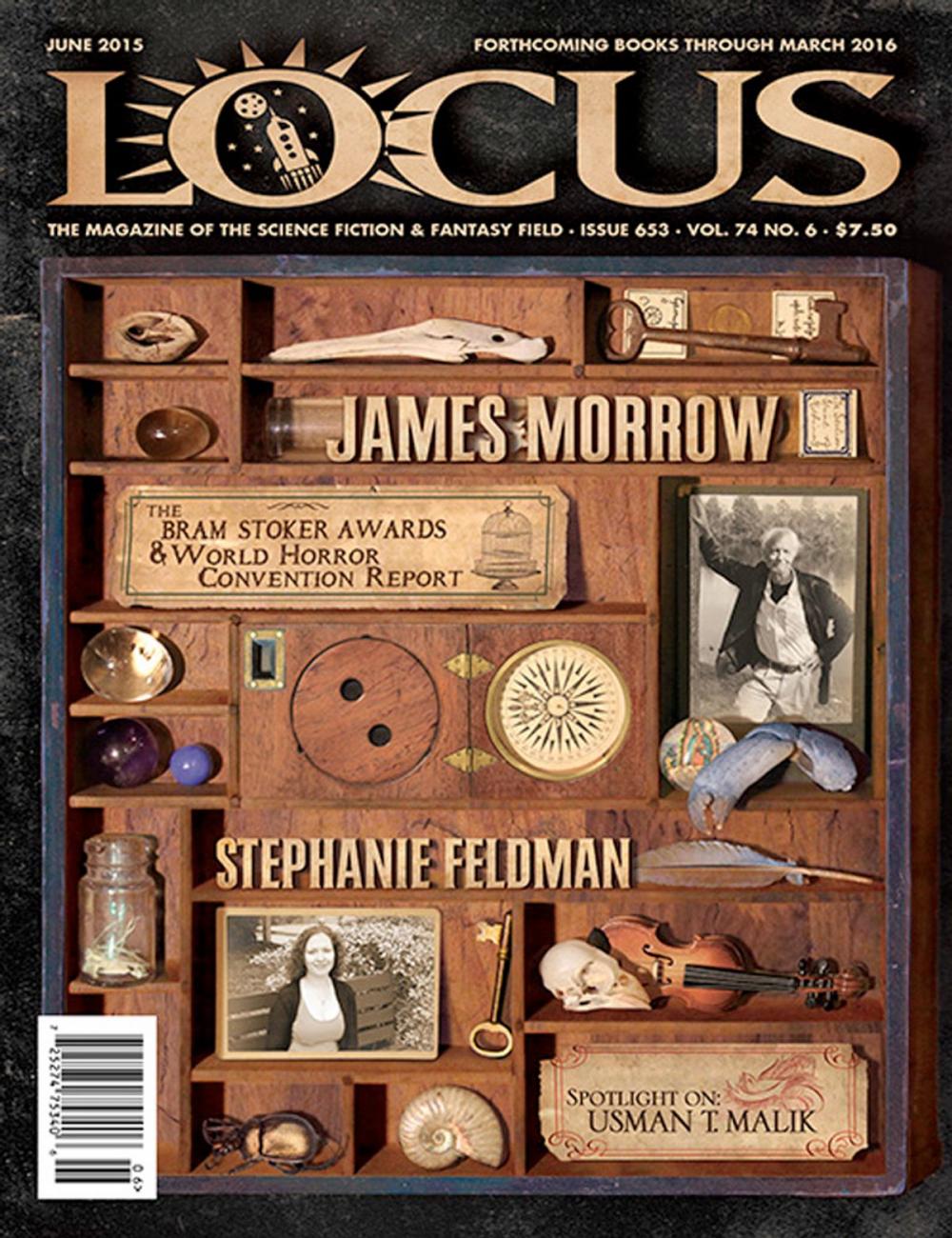 Big bigCover of Locus Magazine, Issue #653, June 2015