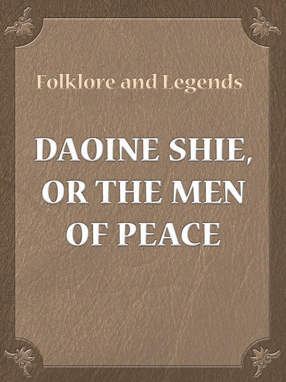 Big bigCover of Daoine Shie, Or The Men Of Peace