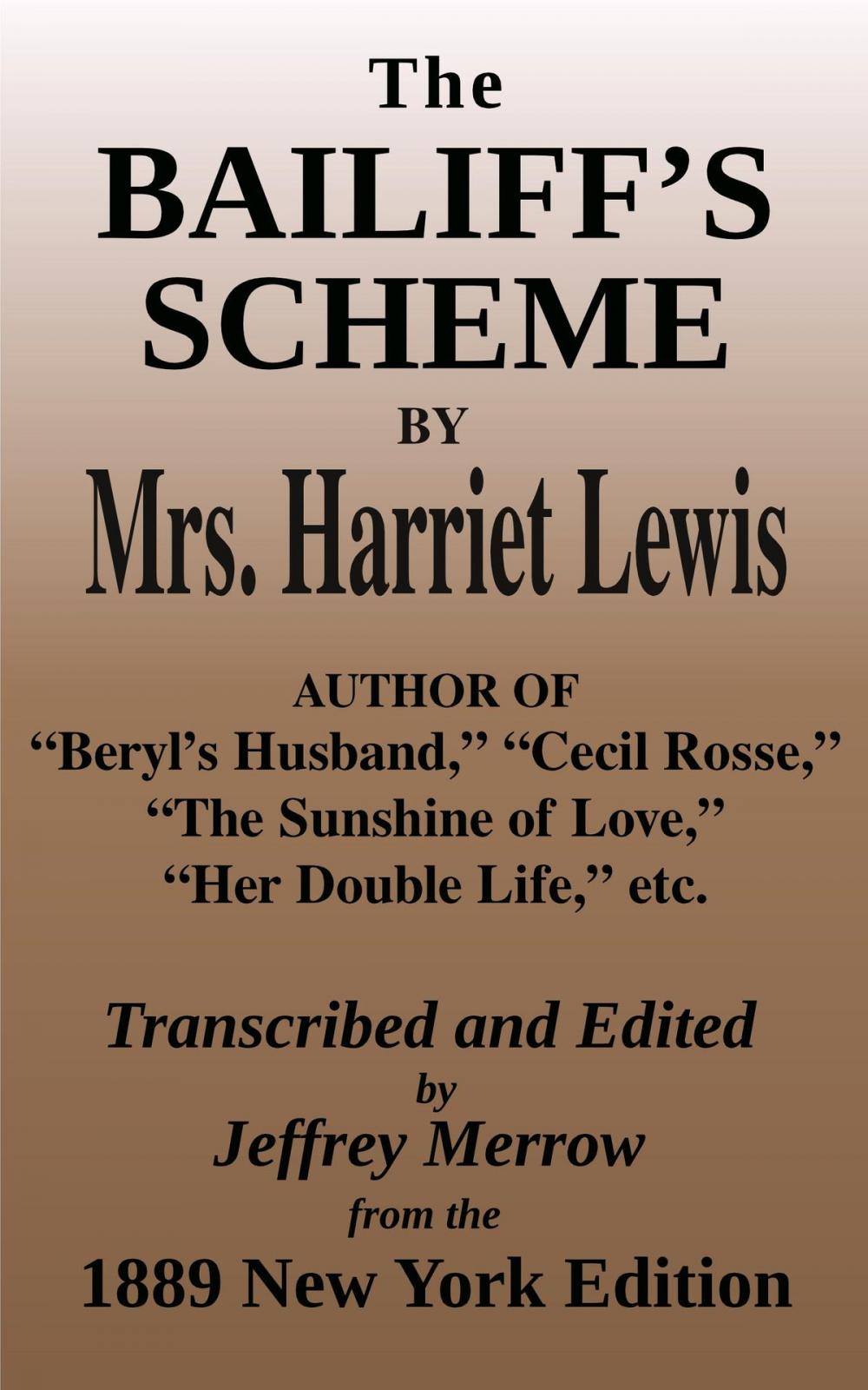 Big bigCover of The Bailiff’s Scheme