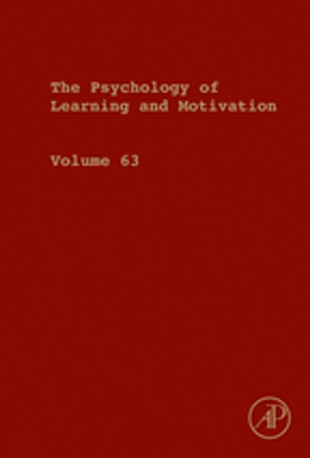 Big bigCover of Psychology of Learning and Motivation