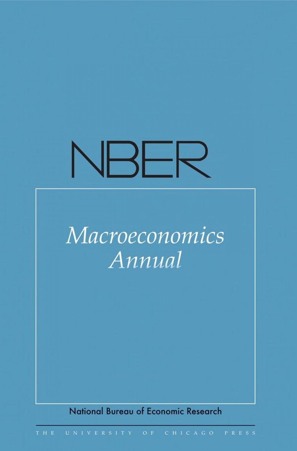 Big bigCover of NBER Macroeconomics Annual 2014