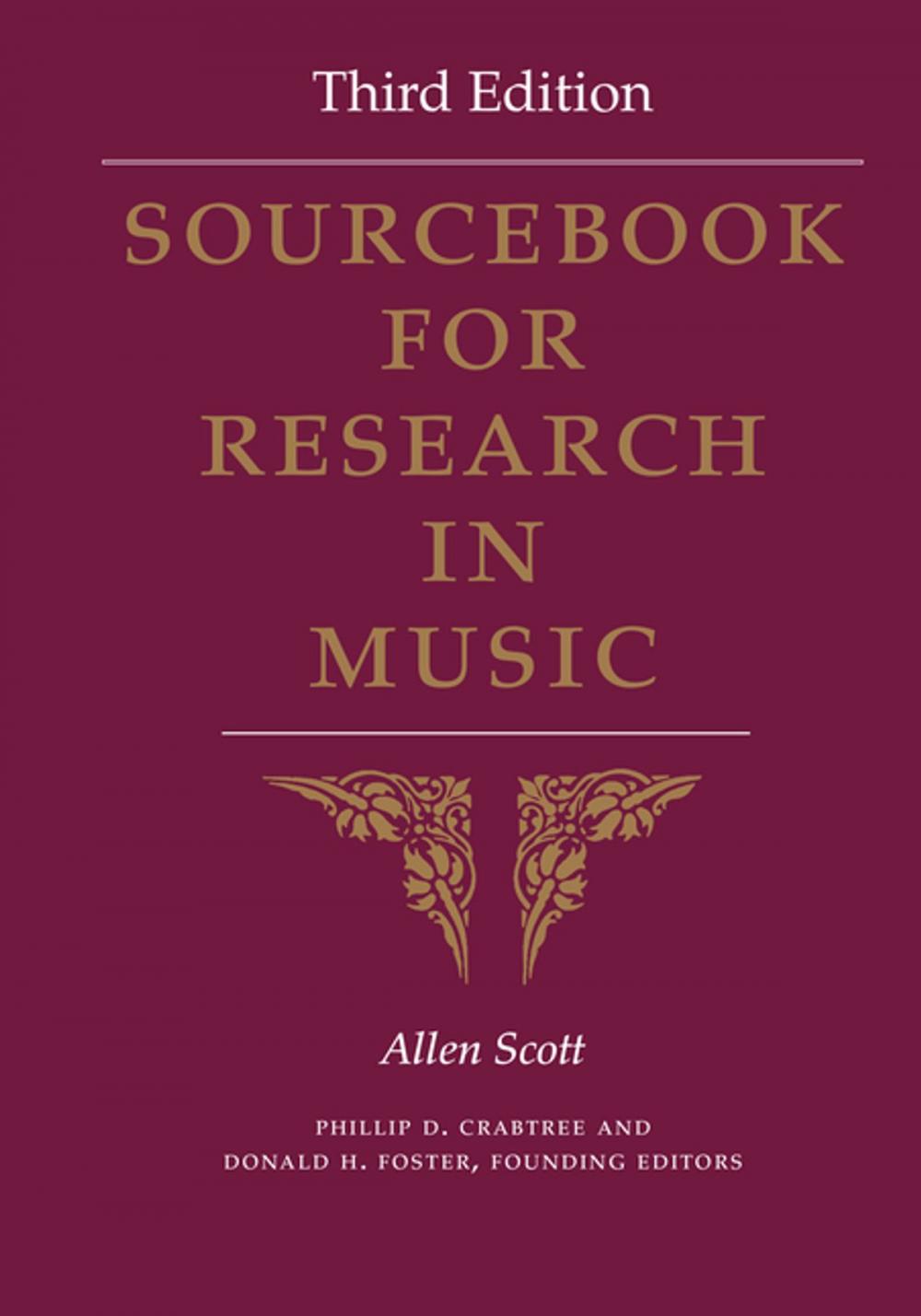 Big bigCover of Sourcebook for Research in Music, Third Edition