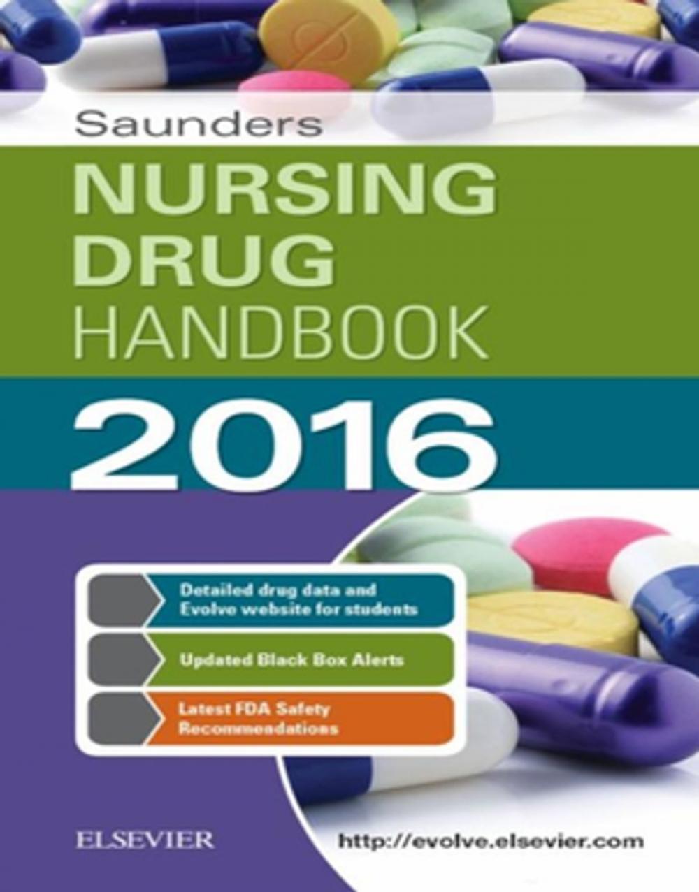 Big bigCover of Saunders Nursing Drug Handbook 2016 - E-Book