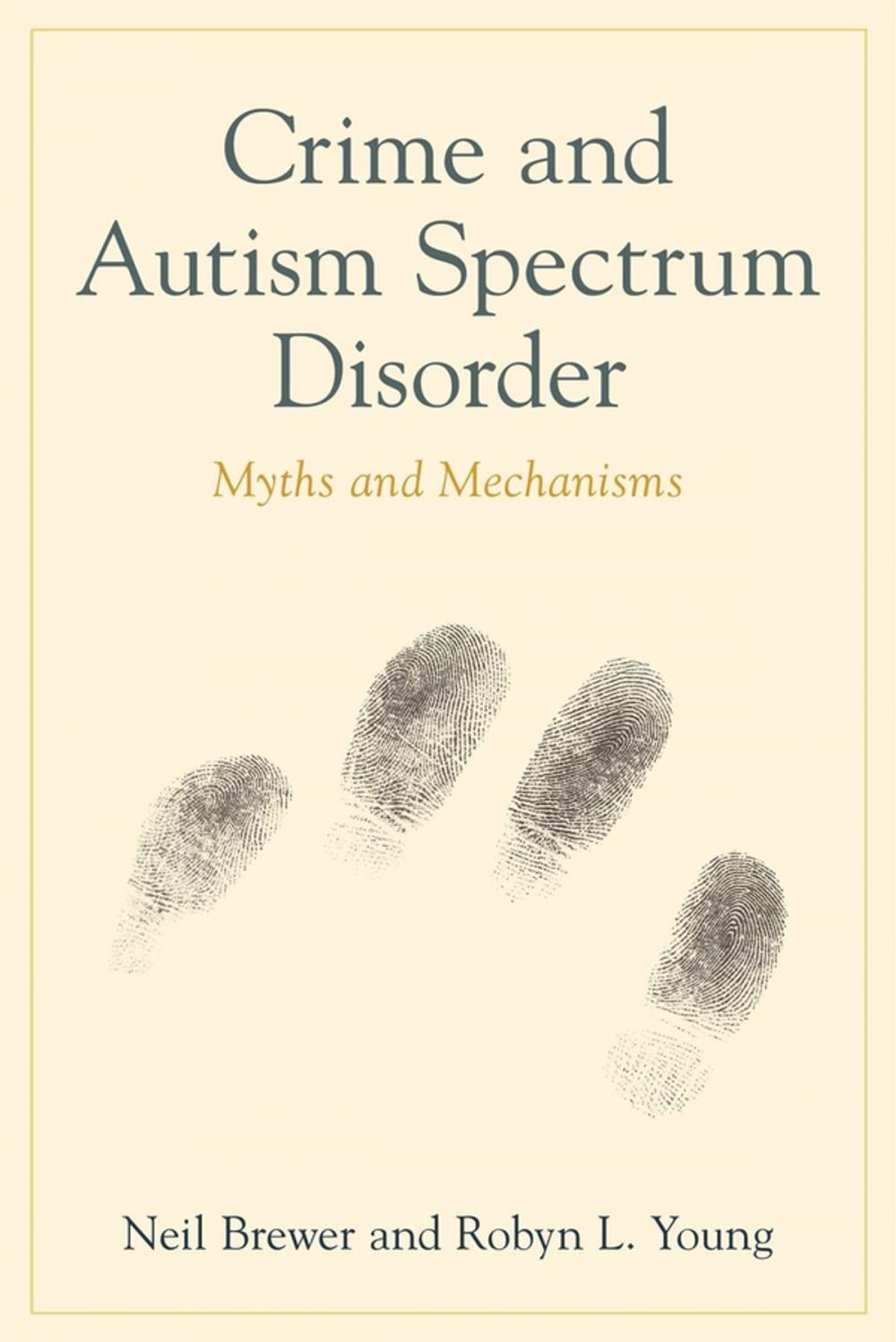 Big bigCover of Crime and Autism Spectrum Disorder