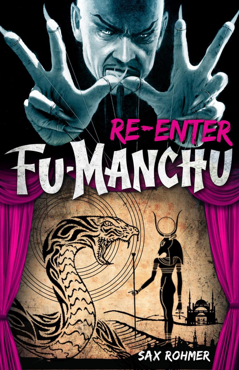 Big bigCover of Fu-Manchu: Re-enter Fu-Manchu